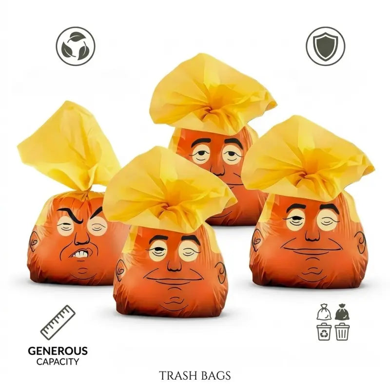 Novelty Dog Waste Bags - 60 Count Rolls, Humorous Pet Waste Disposal Bags for Dog Owners, Ideal Gag Gift for Dog Moms and Dads