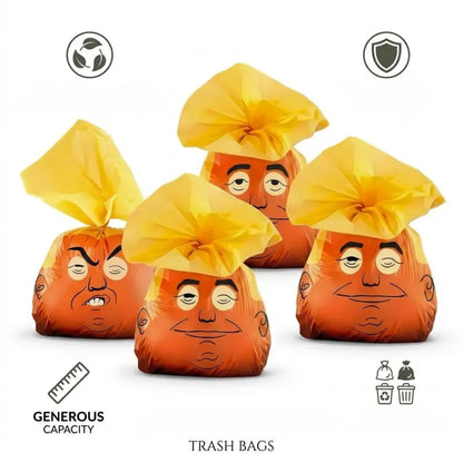 Novelty Dog Waste Bags - 60 Count Rolls, Humorous Pet Waste Disposal Bags for Dog Owners, Ideal Gag Gift for Dog Moms and Dads