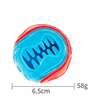 Interactive Bouncy Rubber Ball Dog Toy for Chewing and Fetching - Suitable for Small, Medium, and Large Dogs - Outdoor Play and Boredom Relief
