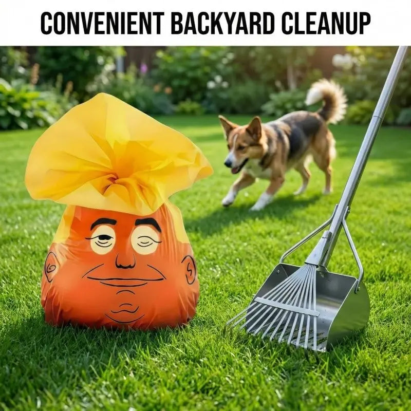 Novelty Dog Waste Bags - 60 Count Rolls, Humorous Pet Waste Disposal Bags for Dog Owners, Ideal Gag Gift for Dog Moms and Dads